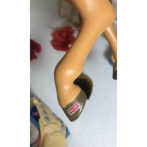 HORSE FISHER PRICE 8" Brown Mane Tail & Accessories Toy Sound Effects Lot 8 - Picture 2 of 10